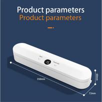 Electric Vacuum Sealer Machine – One-Button Operation for Dry & Wet Food, 60kPa Strong Suction, Single Seal & Vacuum Seal Modes,