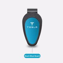 Car Eyeglass Clip Sun Visor Sunglasses Holder Auto Interior Accessories For Tesla Model 3 ModelYSX SpaceX Juguete Roadster Coil
