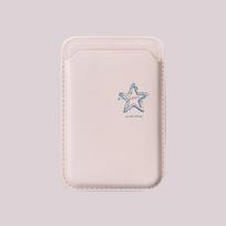 Magnetic Leather Card Holder & Case for Apple Phones Single Card Holder