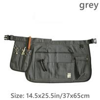 Multi-pocket Half Waist Apron Garden Tool Belt Gardening Apron  Utility Belt For Hairdresser Home Woodworking Short Aprons