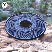 Japanese Style Vintage Cast Iron Teapot Trivets Heat Insulation Tea Tray Tea Pot Base  Anti-scald Cast Iron Teapot Coaster