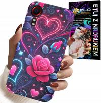 Etui Do Samsung Galaxy Xcover 7 - Serce, Róża, Nastoletnie Case + Szkło