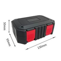 Portable Parts Box Plastic Toolbox Tool Organizer Multi-function Instrument Protection Box Equipment Box Tool Storage Bags geltona