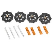 2 Sets 3D Printer Accessories M4 Leveling Nut Hot Bed Springs Heating Rod Set for CR10 juoda