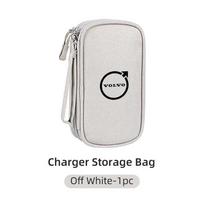 Digital Storage Bag Cable Phone Organizer For Volvo XC40 XC60 XC70 XC90 V40 V60 V90 S60 S80 S90