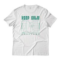 Keep Calm and Respawn Arcade Gaming Graphic T-T-Shirt Unisex Lightweight Cotton L