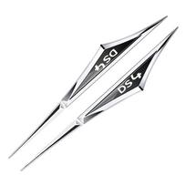 2pcs Car Badge Side Door Fender Stickers For Citroen DS4 Logo Car Universal Fender Emblem Metal car decoration accessories