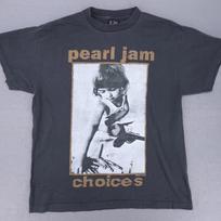 Vintažiniai Pearl Jam Choices 1992 m. marškinėliai Vyriški Dydis L Juodi Perprintuoti „9 iš 10 vaikų“ XL
