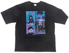 Shueisha Jujutsu Kaisen Megumi Fushiguro Big Silhouette T T-Shirt Black 2022 2XL