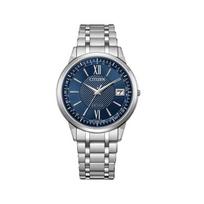 CITIZEN Life Waterproof Solar Quartz Super Titanium Strap 38mm Unisex Blue Dial CB1140-61L mėlyna
