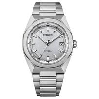 CITIZEN Attesa Series 100 Meters Waterproof Calendar Perpetual Calendar World Time Solar Quartz Super Titanium Strap 39mm Uniform for Men a CB3040-56H mėlyna