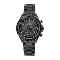 CITIZEN 100 meters waterproof Quartz super titanium strap 44.55mm unisex black dial CC4067-66E juoda