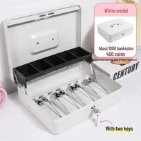 Compact Portable Cash Box with Lock - Children's Safe & Organizer