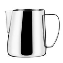 450ML Coffee Steaming Pitcher Food Grade Ergonomic Handle Milk Frothing Pitcher Stainless Steel V-shaped Mouth Milk Jug Cup Espresso Machine 450ML