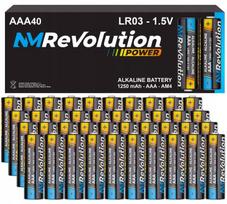 40X Baterie Alkaliczne Aaa Paluszek R3 Lr03 1.5V