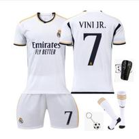 Real Madrid Vinicius Vaikų Futbolo Marškinėliai, Balti, Poliesterio Jaunimo 100-110 CM