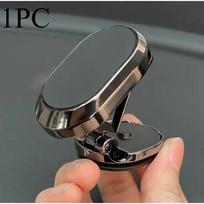 1 vnt. naujas lydinio sulankstomas besisukantis automobilinis laikiklis, automobilinis magnetinis pritraukimas, stiprus magnetinis automobilio prietaisų skydelio navigacijos laikiklis, mobiliojo telefono universalus 1PC