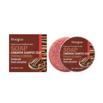 Limited time!!Hoegoa Cinnamon Scented Shampoo Soap With Gentle Ingredients Nourishes, Smoothens And Lustrous Hair. It Is A Daily Cleansing Shampoo Soa