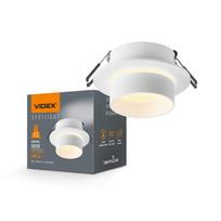 Oprawa Wpuszczana Biała Okrągła Halogen Gu10 Spotlight Videx