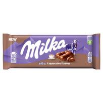 Milka Bubbly Pieninis Šokoladas Su Pieniniu Įdaru Cappuccino Skonio 97 G