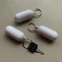 1pc Plastic Boat Kayak Floating Keyring Replacement Marine Sailing Boat Float Keychain Boat Accessory Floating Keychain