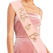 7pcs set Bride To Be Team Bride Satin Sash Bachelorette Party Bridesmaid Gift Wedding Engagement Bridal Shower Party Supplies