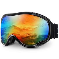 MAXJULI Ski Googles Sport Snowboard UV Protection Anti-Fog Winter Snow Safety Glasses for For Gents For Ladies Youth M1