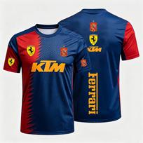 2026 m. vasaros vyriški KTM Ispanijos futbolo marškinėliai, greitai džiūstantys, pralaidūs orui, sportiniai marškinėliai XS
