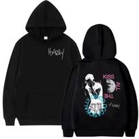 Harry Styles Music Album Hoodie Kiss All The Time Disco Occasionally Tour Pullover Sweatshirts Men Oversized Hoodie S