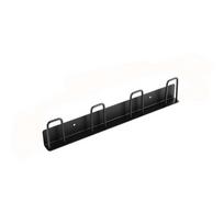 3/4 Hook Cup Storage Rack Metal Cup Drying Rack Practical Cup Holder  Office Black-4 Hooks