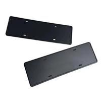 For Tesla ModelY Juniper Full Edge License Plate Frame ABS Carbon Fiber Front Rear License Plate Frame For Tesla Model3 Hig U8H7
