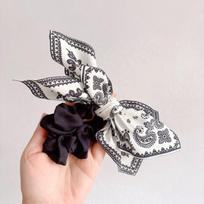 Cute Bowknot Bow Hair Claw Cute Hairpin Grab Clip Cashew Flower Hair Clip Large Shark Clip French Style Bow Hair Rope Female