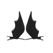 Little 1 Pair Lovely Baby Girls Cosplay Women Dress-up Halloween Hair Clips Bat Wings Hair Accessories Hairpins balta
