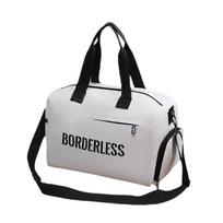 Water Resistant Sports Gym Bag with Multiple Compartments Lightweight Travel Duffel Bag for Weekend Trips and Fitness Activities one size balta