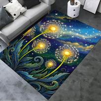 2025 New Dandelion Carpet Rug for Living Room Bedroom Home Sofa Decoration,Kids play Non-slip Floor Mat 40x60cm( 15x23in )