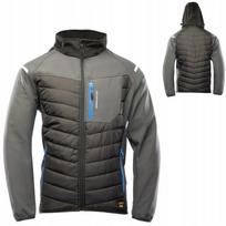 Kurtka Robocza Softshell Wodoodporna Męska Bluza Bhp Ochronna Kaptur Ce 2Xl