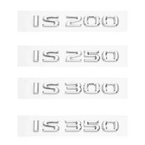 FOR Lexus IS200 IS250 IS300 IS350 IS500 Rear Trunk logo ABS modified upgraded letter logo IS200 sidabras