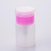 75ml Nail Art Mini Pump Dozatorius Tuščias Butelis Akrilo gelio lako valiklio valiklis Skysčio indelis rožinė