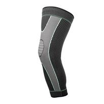 Long Knee Protector Brace Leg Sleeve Knee Pads Calf Knee Support Brace Protector Leg S žalia