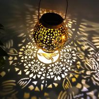 Kiemo Vejos Sferinė Skeleto Projekcinė Lampa Metalinės Drugelio Laumžirgio Kolibrio Šviesos Hummingbird