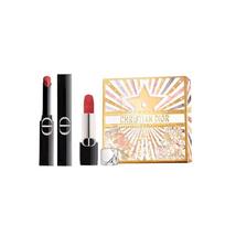 DIOR Lipstick Intense Blue Gold + Stunning Makeup Set Fantasy Star Wish Limited Gift Box Velvet Smooth Lasting and High-end Blue Gold#720+Stunning#390 mėlyna