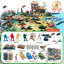 Military Model Kit Simulation Tank Fighter Soldier Model Action Figure Army Builder Promotion Pack Figure Anime Model Kids Gift