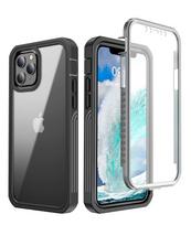 iPhone 13 Pro Max Clear Case with Tempered Glass: Drop-Proof, Scratch-Resistant, Full Coverage Protection iPhone 12 Pro Max