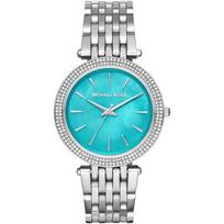 Michael Kors MK3515 Darci Turquoise Dial Ladies Watch 39mm sidabras