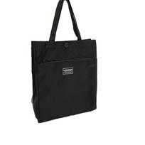 Casual Male Commuting Tote Bag Oxford Cloth Large Capacity Canvas Shoulder Bag Fashi Versatile Portable File Bag Students juoda