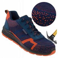 Buty Robocze Męskie Półbuty Sportowe Siatkowe Oddychające Z Noskiem S1 Bhp
