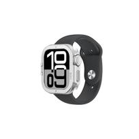AmazingThing Titan Pro metalinis dėklas Apple Watch 11 46mm, aliuminis - sidabrinis