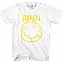 Nirvana Yellow Logo Tee Unisex T-shirt S