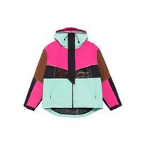 Li Ning Color Block Loose Casual Sports Hooded Jacket Men Jacket Pink AFDS249-1 XL