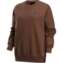 Jordan Flight Fleece Crewneck Soft Comfortable Stylish Sweatshirt Women sweatshirt Ancient-Brown FV7054-223 L